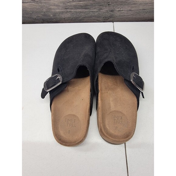 Women’s Time and Tru Black Clog Size 8 Slip On - Picture 3 of 5